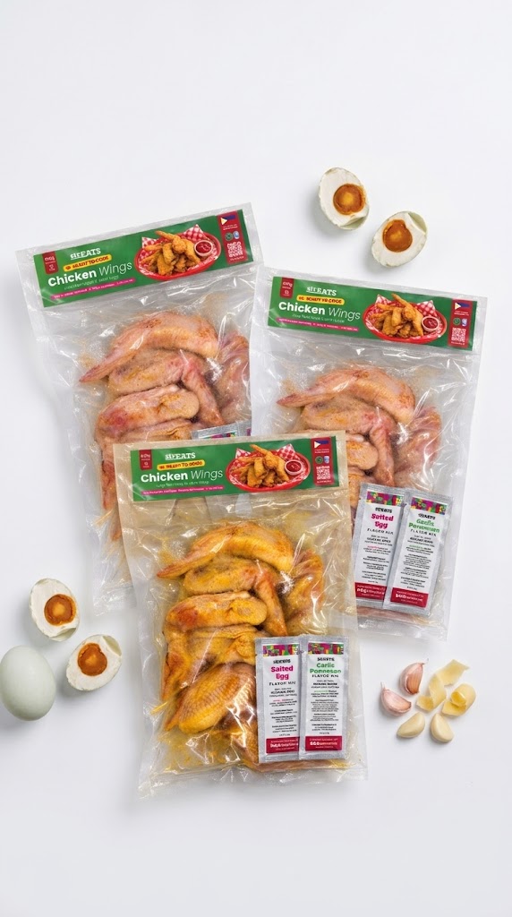 Marinated Chicken Wings (Pack of 3)