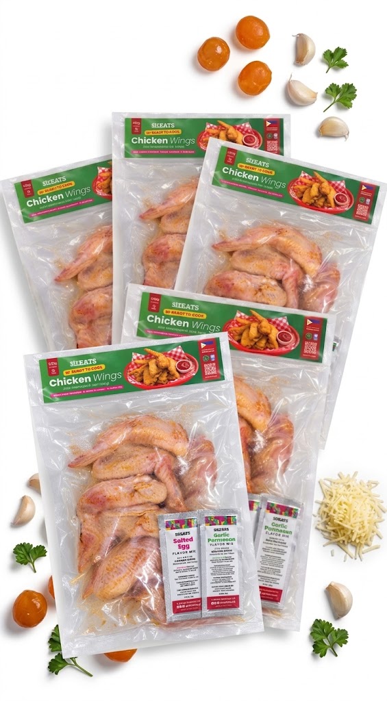 Marinated Chicken Wings (Pack of 5)